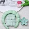 16-Piece Multi-Color Soft Headband and Hair Clip Set with Bowknot Washband and Elastic Hair Ties