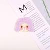 10/20pcs DIY Embroidery Fabric Colorful Plush Girl Portrait Clothing Accessories Hair Accessories Decorative Eco Friendly Dyes