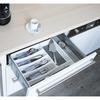 Range Couverts - M-Home - PLS262 - Bi-matière - 6 Compartiments - 39 x 31 x 4,5 cm