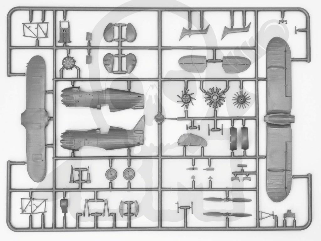 Icm72062 I-15 Soviet Biplane Fighter 1:72