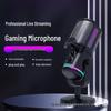 RGB USB Condenser Microphone for Streaming, Gaming, and Recording