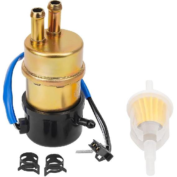 XuLong Electric Fuel Pump Compatible with Yamaha V Star 650 XVS650 Custom With Flames 2005/V Star 650 XVS650 Midnight Custom 2005-2010/XVS650A