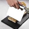 Dough Cutter Kitchen Spatula Cooking Shovel Cutter Dough Scraper Card for Fruit Vegetables Baking Bread (14 x 11.5 x 2 cm) 26s