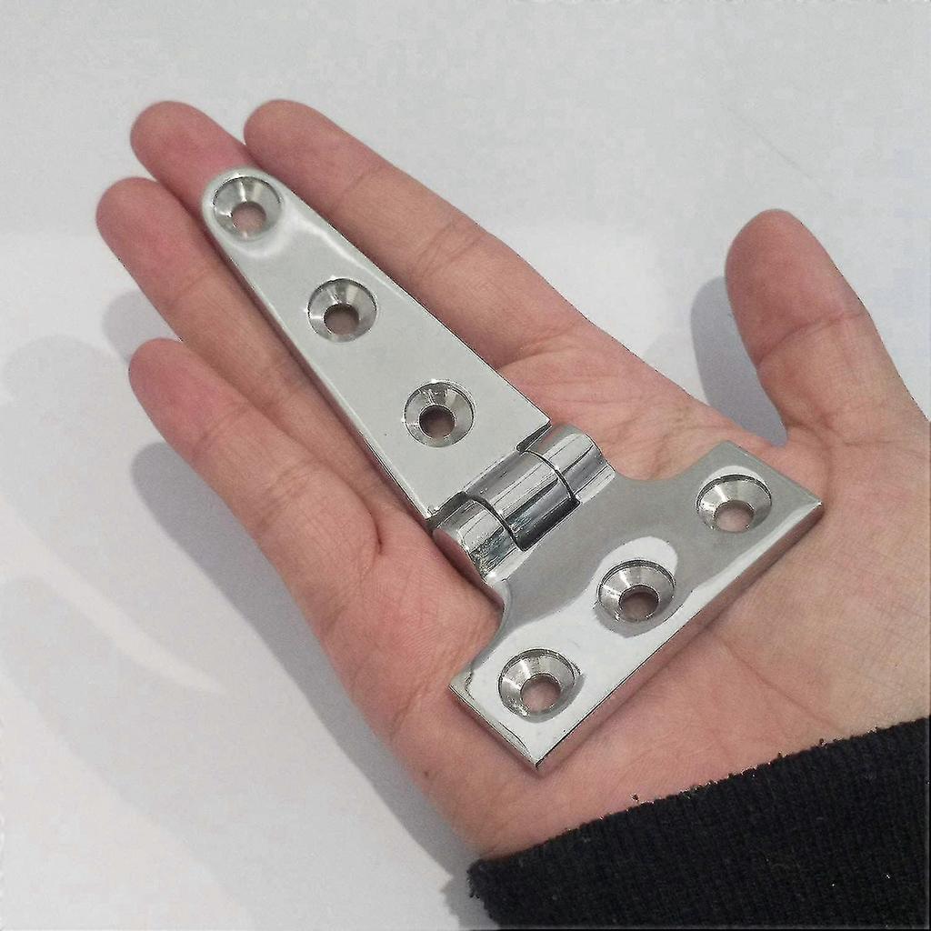316 Stainless Steel Casting Boat Door Hatch Duty T Hinge - 2 PCS