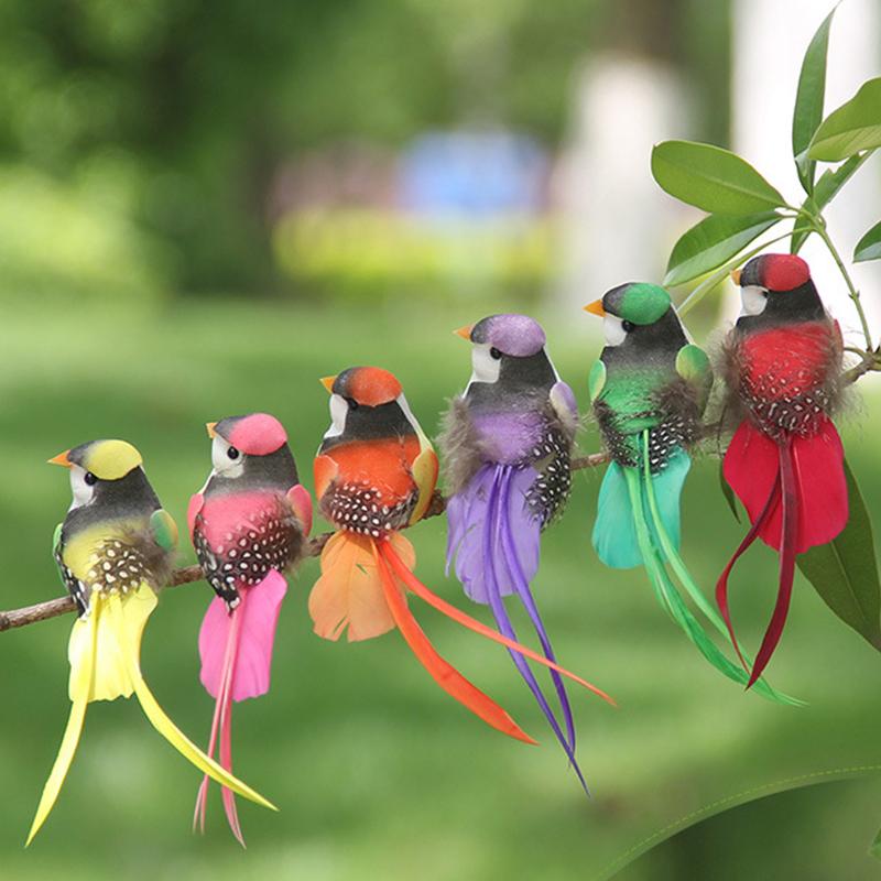 Swallow Tail Bird Clip Handmade Simulation Bird Plant-Decorated Artificial Bird Handicrafts For Ornament