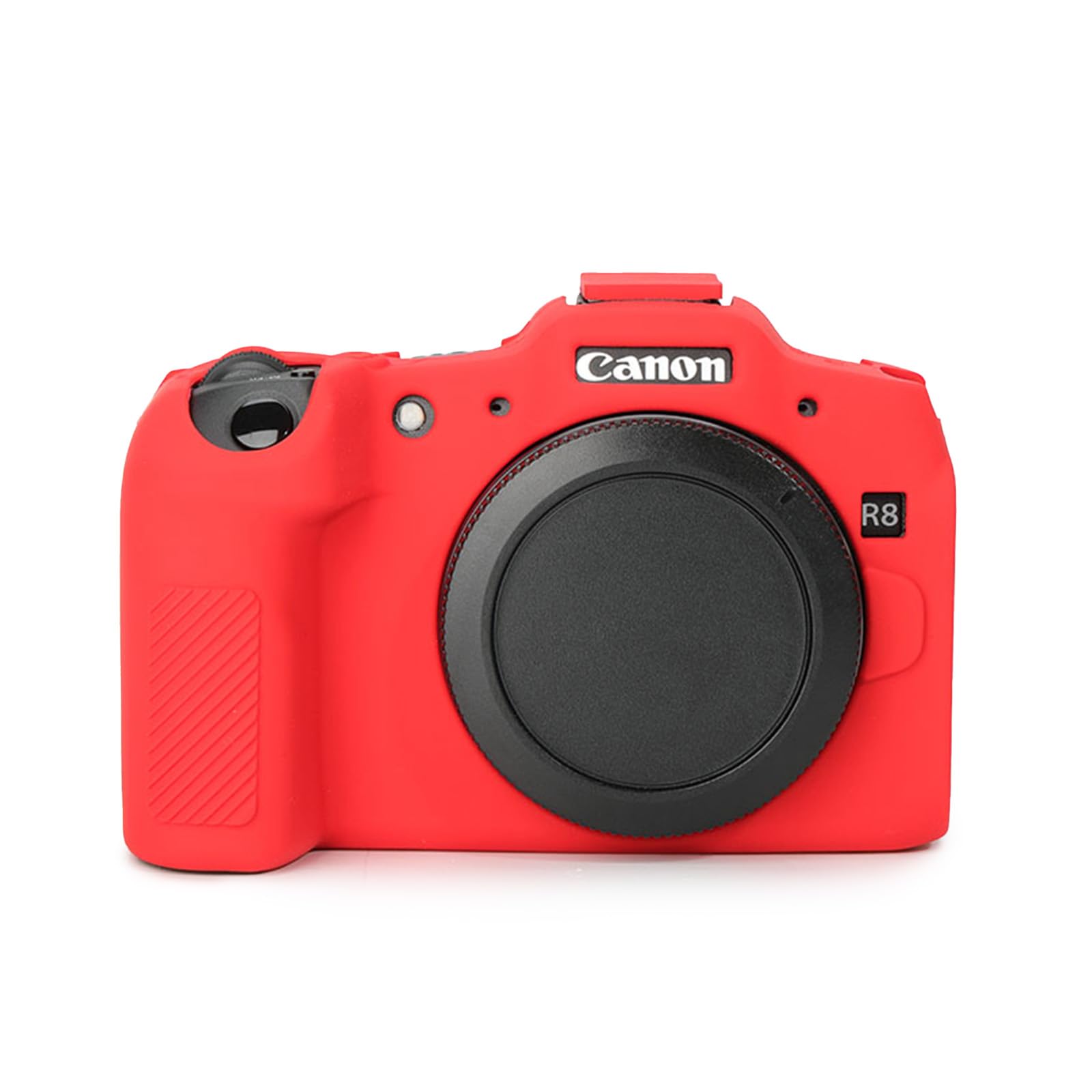 

Rieibi EOS R8 Case - Soft Silicone Protective Case for Canon EOS R8 - Lightweight - Red