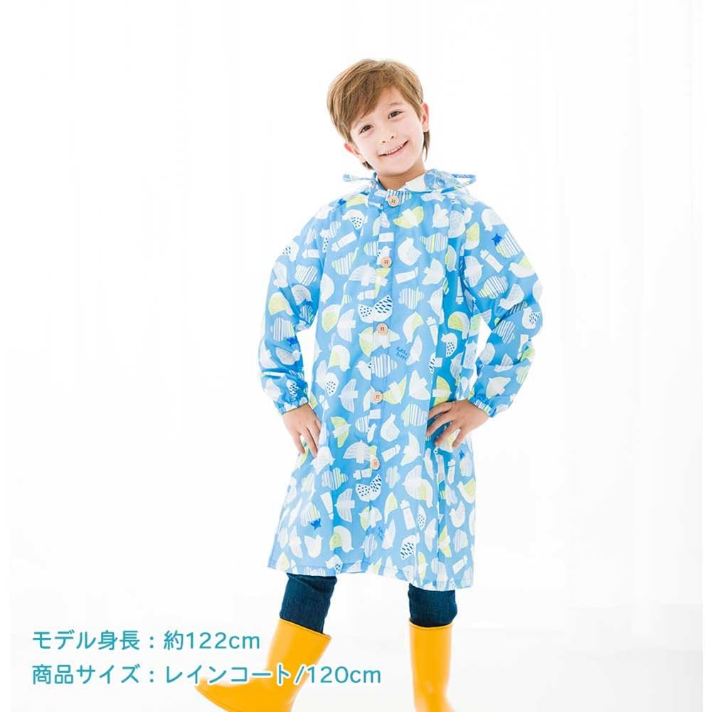 ogawa Kukkahippo Seagull Adjustable Tucks for Backpack Reflective Hippo Transparent Elastic and Storage Matching Umbrella and Rain Boots Available for