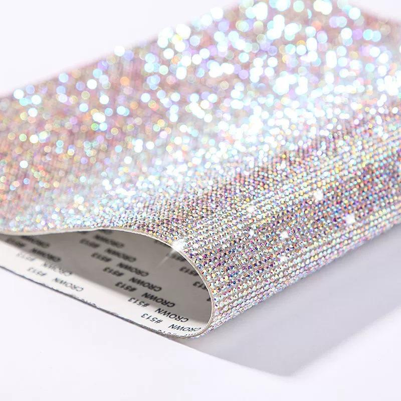 Sparkling Rhinestone Sticker Sheet for DIY Decoration