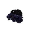 Updo Styling Tool Flower Hair Net with Spring Clip Net Pocket Headdress  For Work Use
