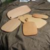 Beech Wood Cutting Board: Solid Wood for Bread, Fruit, Sushi - Ideal for Home or Restaurant Use