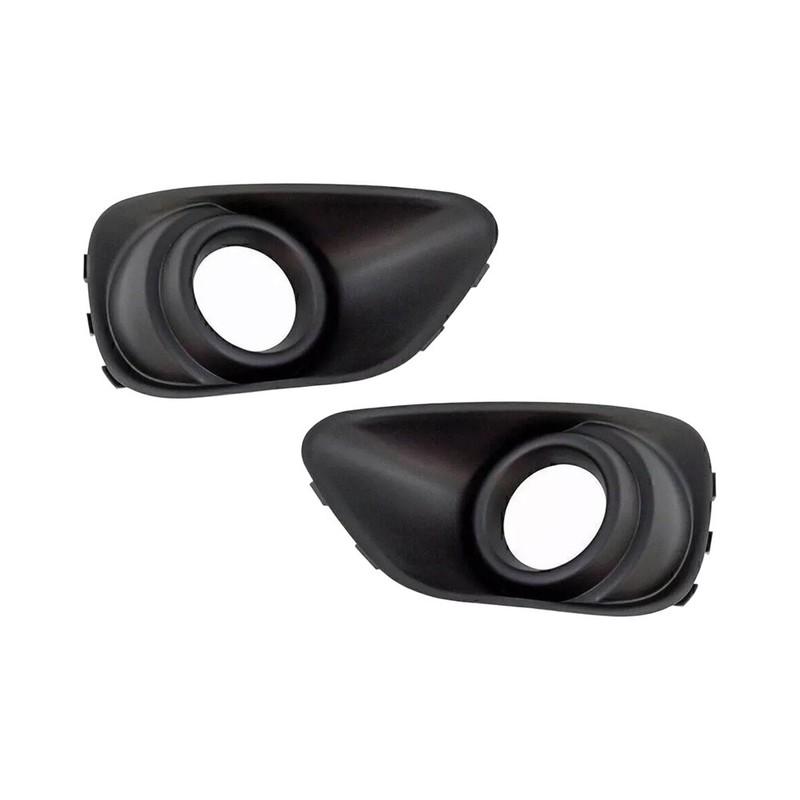 Fog Light Lamp Covers for Jeep For Compass Years 2011 2012 2013 2014 2015 2016 2017 OEM Equivalent to 68109871AA 68109870AA