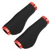 GUB608 Mountain Bike Handlebar Bicycle Grips Holding Bar AntiSlip Cover with Lock(Red Ring )