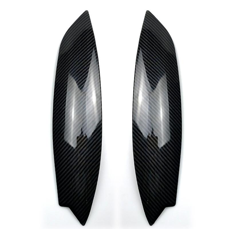 2Pcs Car Headlight Eyebrow Eyelids Cover Trim For Volkswagen For VW GOLF 5 MK5 GTI R 2005-2007 Car Exterior Styling Accessories