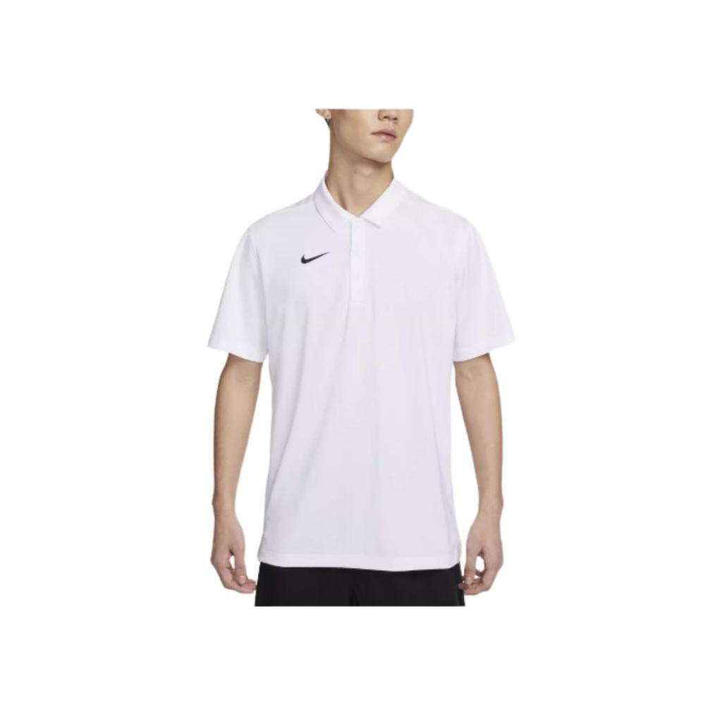 Nike Dri-Fit Soft Fashion Short Sleeve Polo Shirt Men Tops White IB8831-100