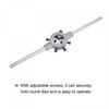 Uxcell Die Stock Handle Wrench Threaded Round Die and 38mm with Adjustable Hand Tool Set, M12x1.5 (Compatible M12-M16 Dies) Holder, Wrench,