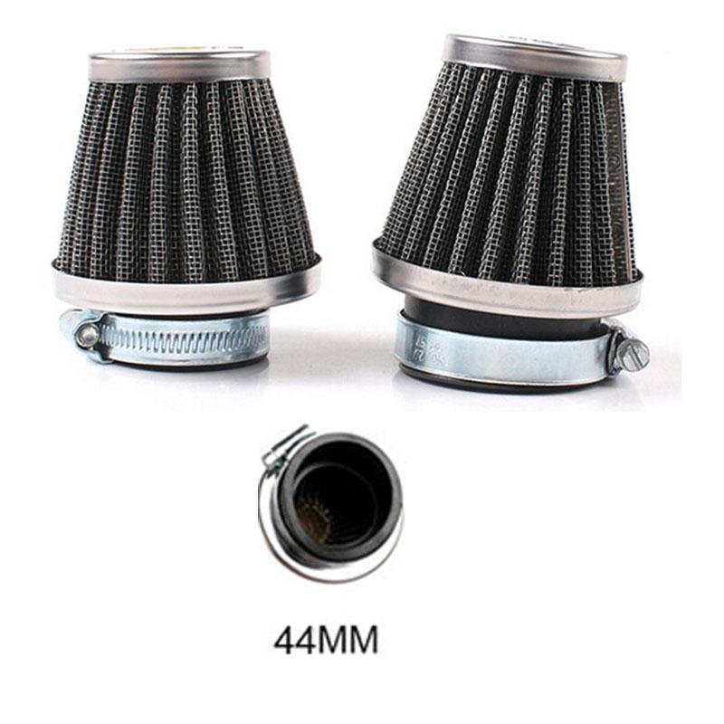 Motorcycle Air Filter Mushroom Head Filters Universal 35mm 44mm 50mm 54mm 60mm Motorcycle Air Intake Filter Cleaner Black