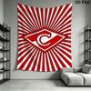 Spartak Moscow Power Wall Hanging Printed Fabric Blanket Decorative Tapestries for Bedroom Living Room Home Decor