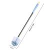 Toilet Cleaning Brush Stainless Steel Long Handle Sanitary Toilet Bowl Brush Bathroom Scrubber for Household