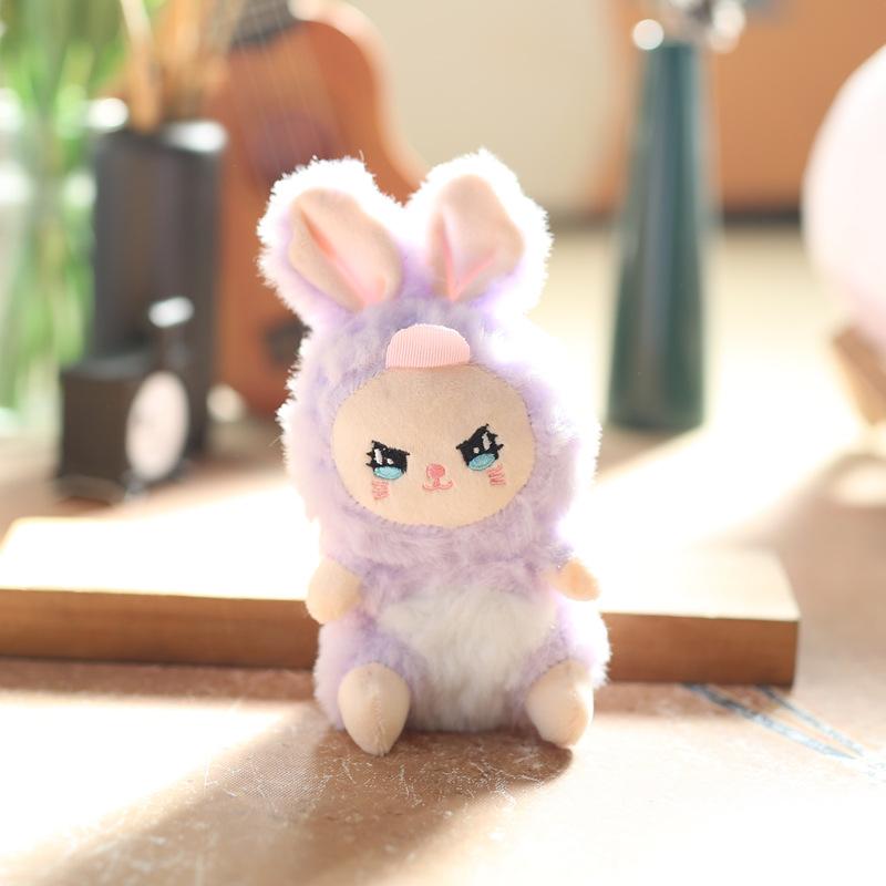 Cute Cute Baby Three-year-old Pendant Plush Toy Doll Rabbit Bag Hanging Decoration Keychain Doll Doll
