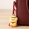 Collection Duck Pendant Doll PP Cotton Soft Stuffed Animal Keyring Duck Plush Keychain  Kids Baby