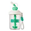 Leak-proof Stirring Cup With Straw Drinking Cup Cute 580ML Water Bottles  Fruit Juice