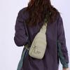 Borsa a petto resistente in tessuto Oxford con tasche multiple – Borsa a tracolla leggera unisex per viaggi, attività all'aperto e uso quotidiano