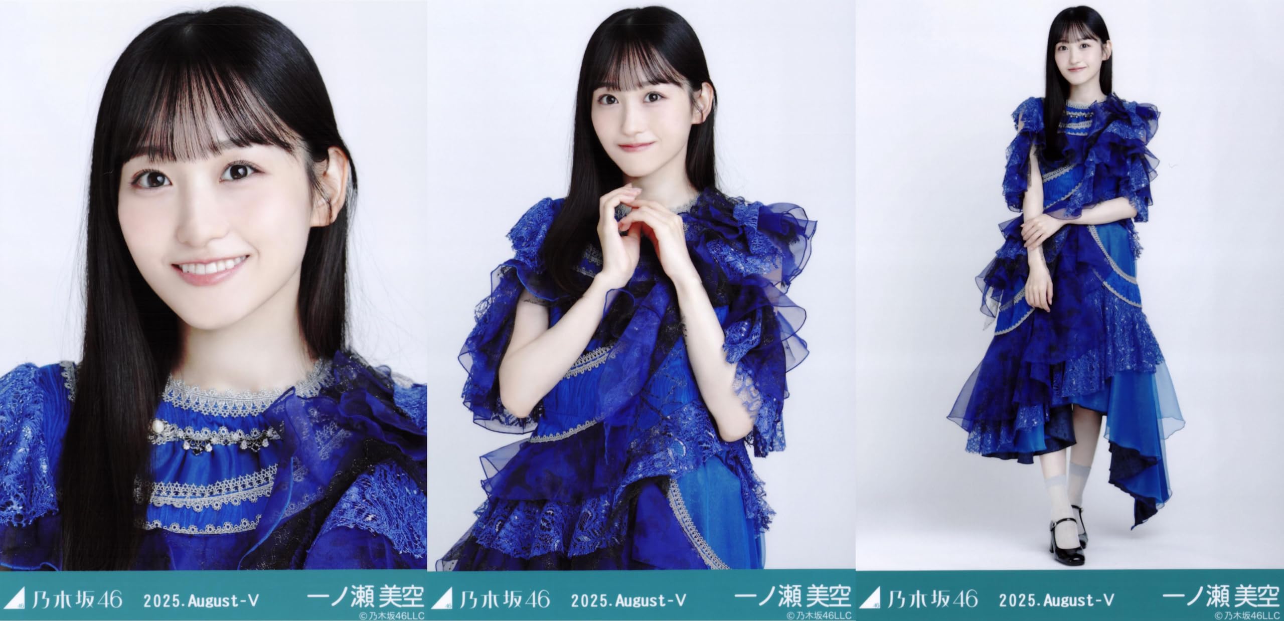 

Nogizaka46 Raw Photo August 2025 13th BD Live Costume 2 3-piece Set Ichinose Misora