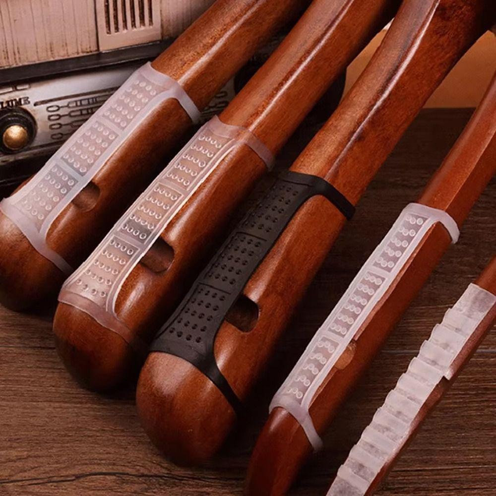 100Pcs Transparent Hanger Strip Pad Mat Anti-slip Gasket New Clothes Hanger Anti-slip Pad