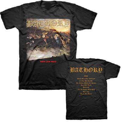 Bathory Blood Fire Death T-Shirt (beidseitig).