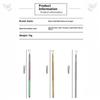 Holographic Stainless Steel Cuticle Pusher Anti-Rust Long Lasting Nail Remover Scraper for Professional Nail Salon Supplies