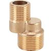 Standard Tee Ultra Short Curved Foot Shower Adapter Tee Reducing Fitting  Maintenance