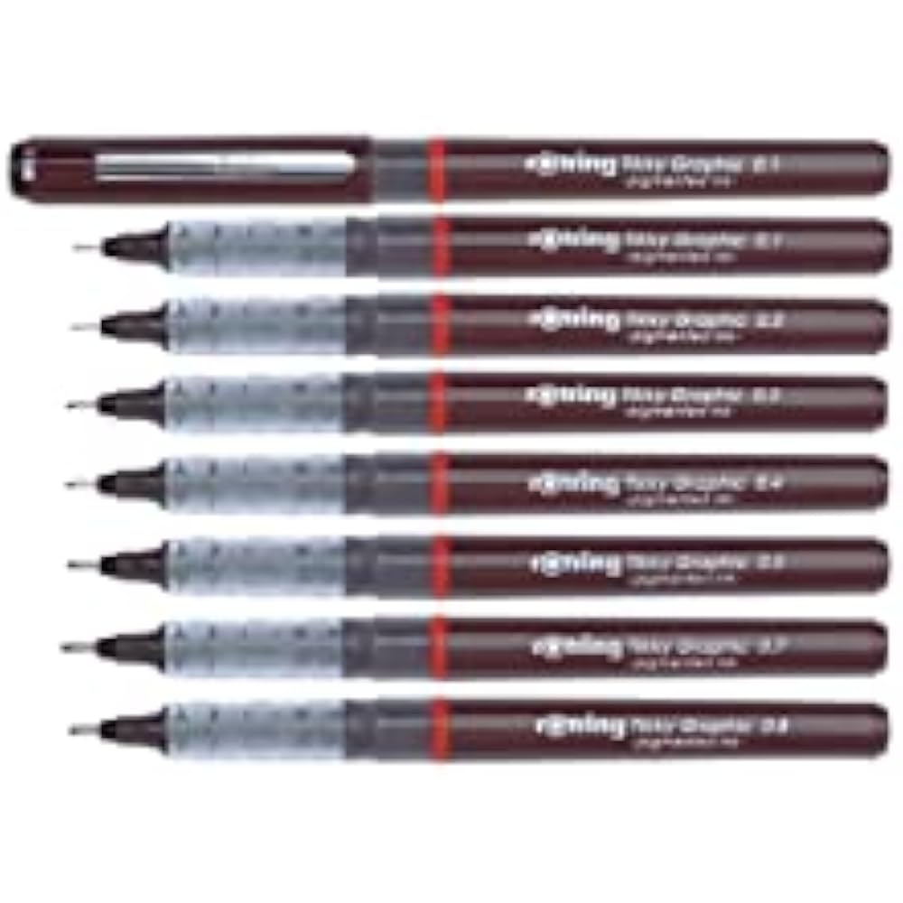 Rotring ticky graphic 0.2mm 814740 black ink 814740
