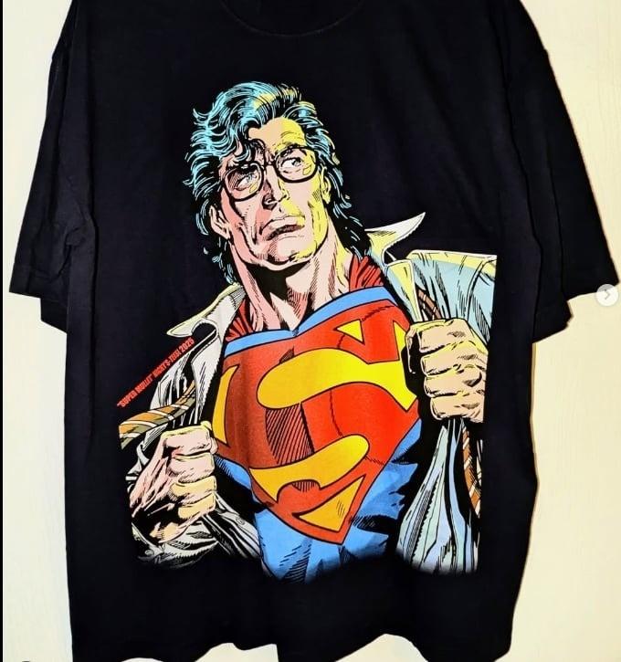 90s mullet Superman is peaked DC Comics TShirt Unisex T-Shirt S