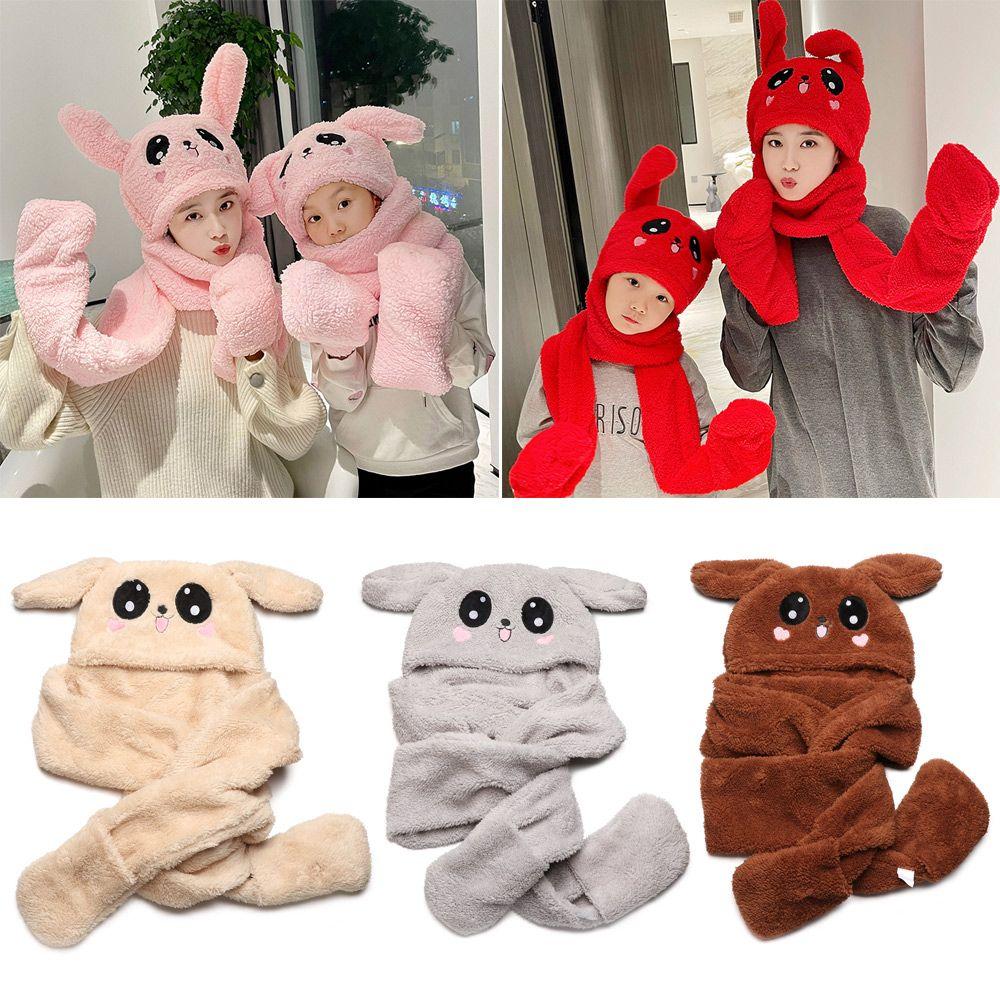 Winter Warm Soft Moving Jumping Rabbit 