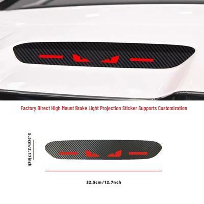 Geely Binyue Achterrem Hoge Positie Duivelse Ogen Decoratieve Sticker