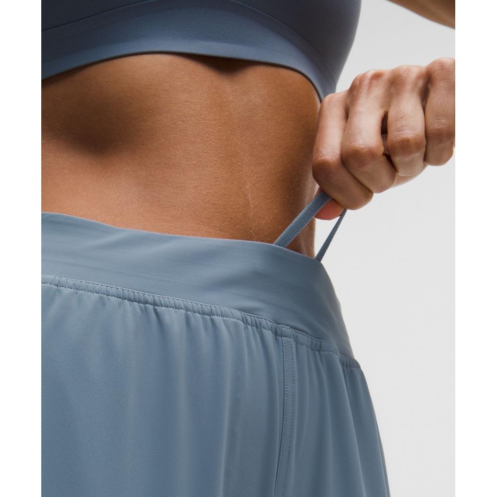 Lululemon Adapted State High Rise Jogger  Short Steel Blue