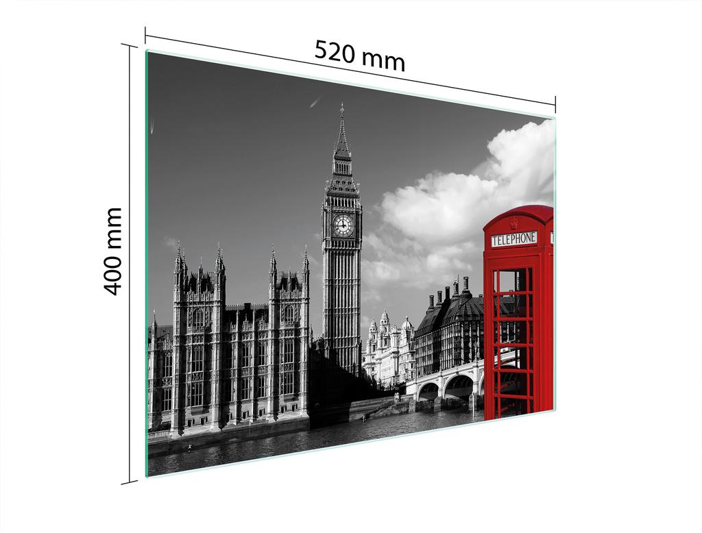 SZKLANA DESKA DO KROJENIA 52x40 LONDYN