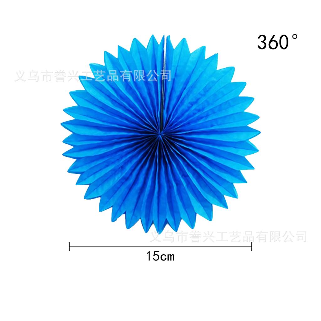 Festive Honeycomb Ornament Birthday Party Theme Decoration 360 Degree Open Fan Table Honeycomb Ball Base Decoration