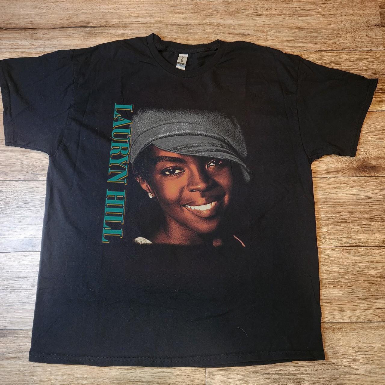 Lauryn Hill 90s Remake tee Heavy cotton T shirt classic style tee Unisex T-Shirt S