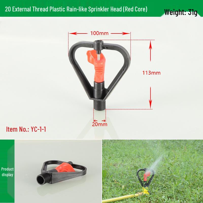 Garden Lawn & Agricultural Irrigation Sprinkler Nozzle for Vegetables & Greening.