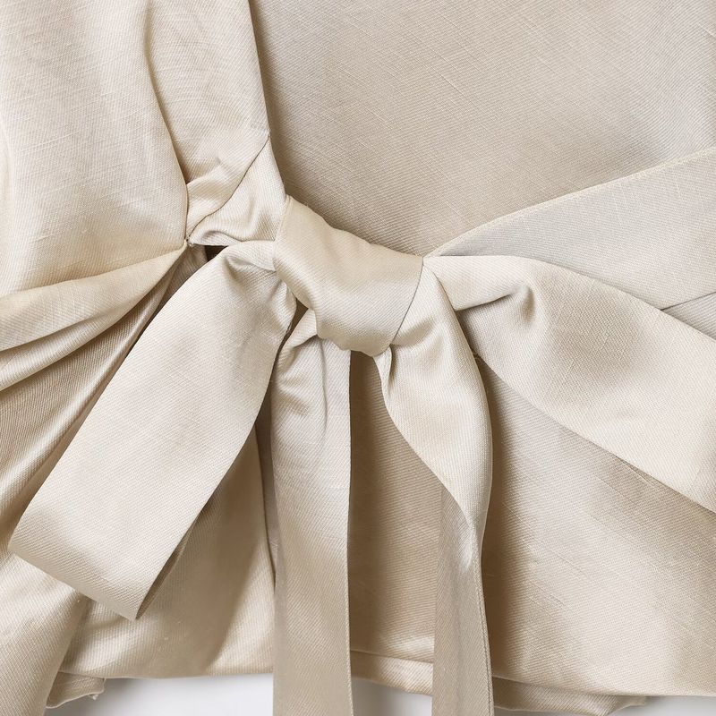 Kaslead New Women Clothes Western Style Fashion Blended Double Placket Bowknot Decoration Shirts 8275030