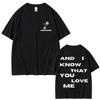 Hit Me Hard and Soft Do I and Know That You Love Me Graphic T Shirt Men Women Fashion Casual pure cotton Tshirt Male Streetwear