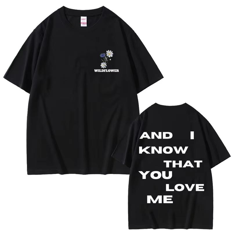 Hit Me Hard and Soft Do I and Know That You Love Me Graphic T Shirt Men Women Fashion Casual pure cotton Tshirt Male Streetwear
