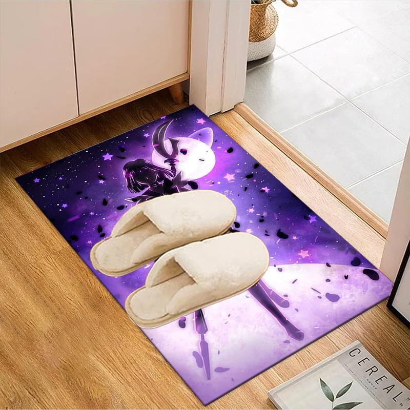 Moonlit Guardian Area Rug Suitable for Indoor And Outdoor,Carpets for Kitchens, Homes, Offices, Living Rooms,Home Decor,Christmas Gift