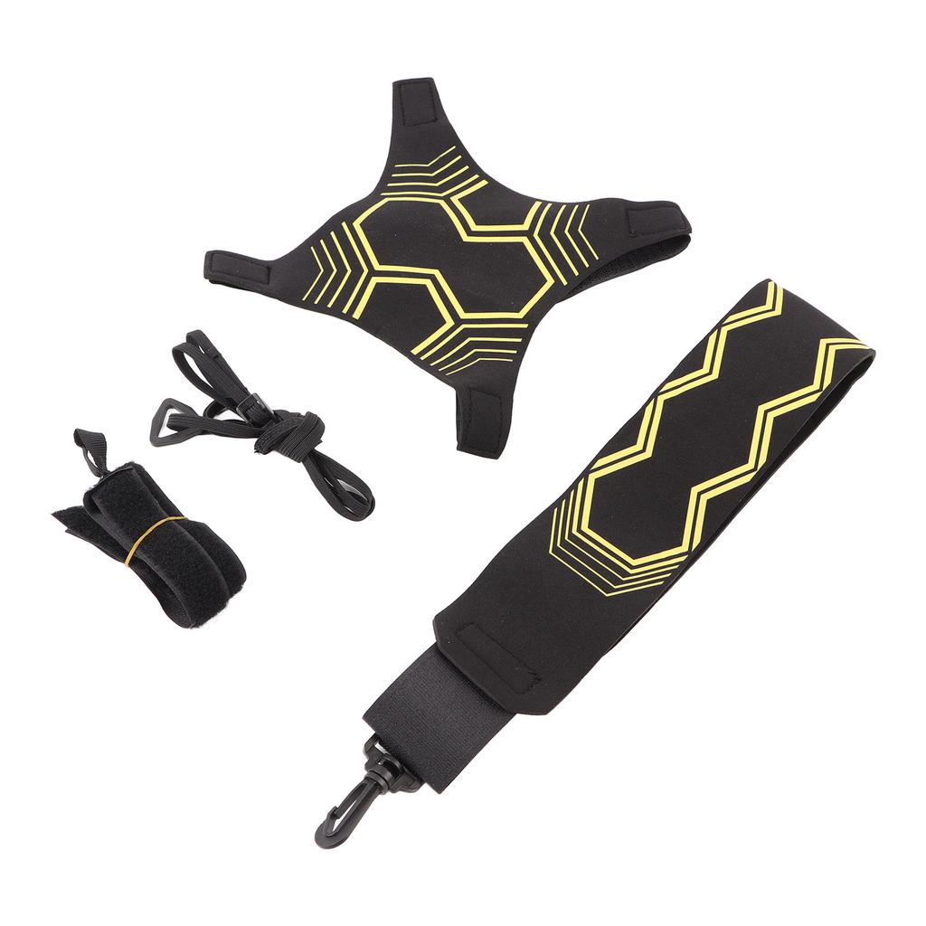 Solo Soccer Trainer Football Kick Throw Solo Practice Training Aid Control Skills Adjustable Waist