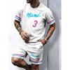 2025 Herren Sommer Neu Lässig Atmungsaktiv Kurzarm T-Shirt Shorts Set Lässig Sport Set Zweiteiliges Set