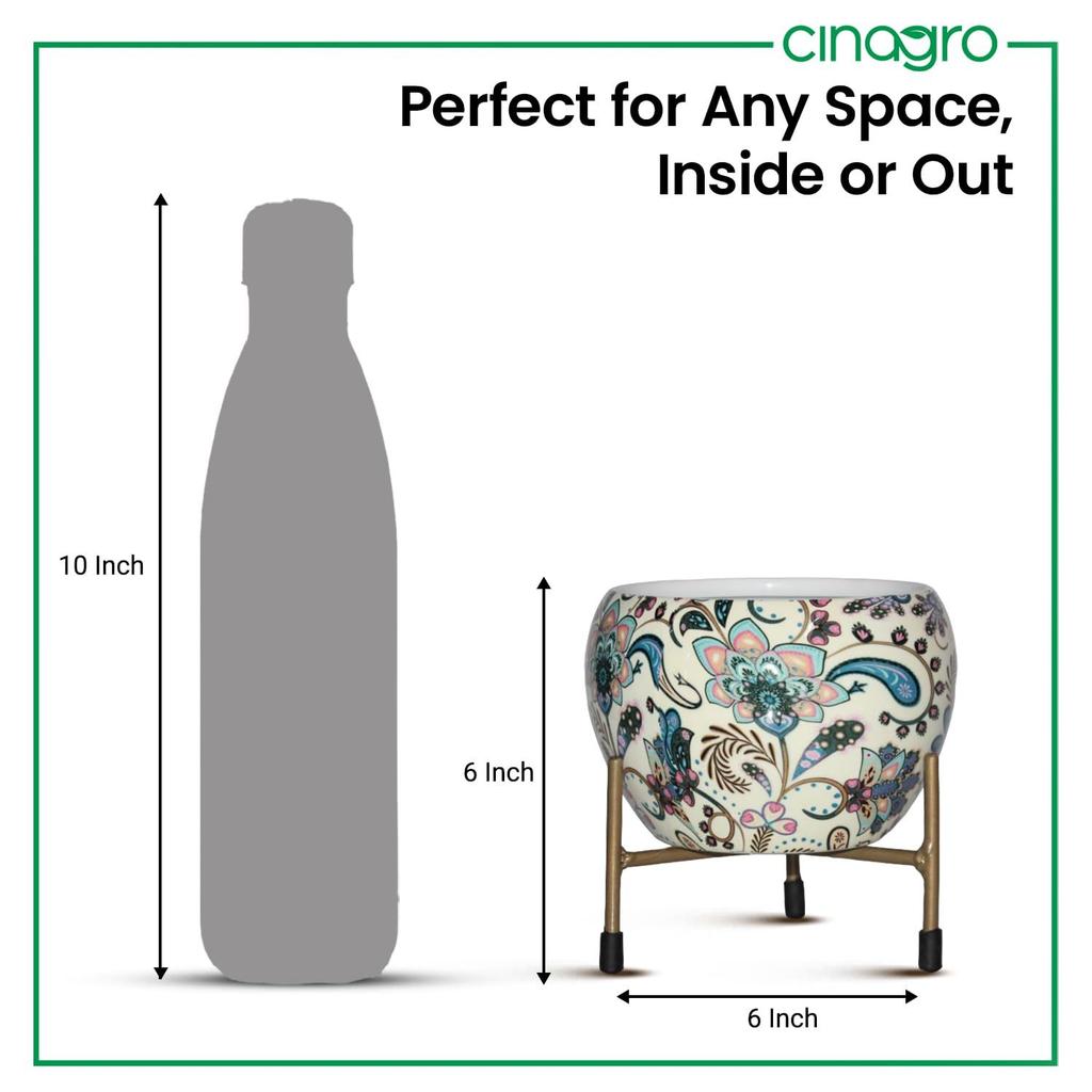 Pots for Plants, Plant Pots for Home Decoration, Succulent Pot, Indoor Planter Garden Decor Style: Sunlit Symphony