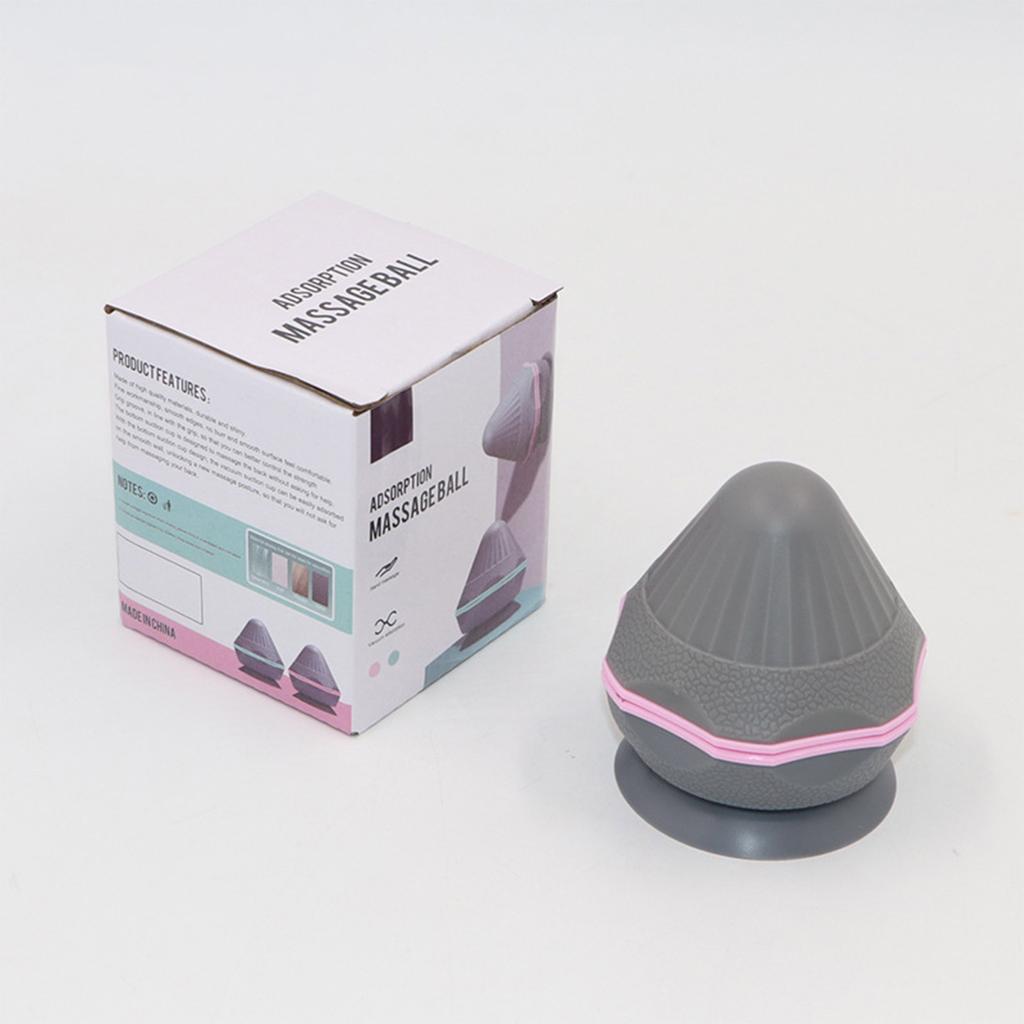 Muscle Release Massager Ball TPE Massage Cone Solid Adsorption Ball for Workout Pain Relief