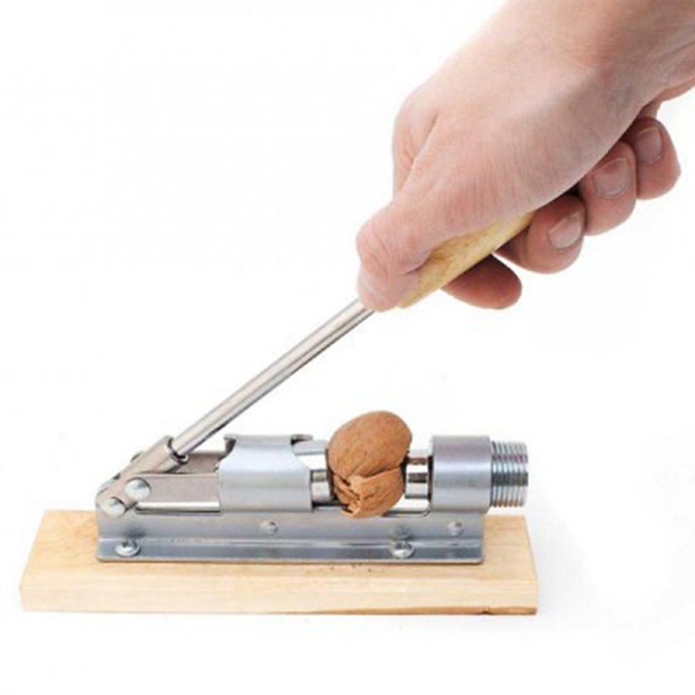 Pecan Nut Cracker Opener Walnut Sheller Gadget Heavy Duty Home Kitchen Tool New