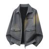 Giacca da Uomo Giacca da Esterno Giacca Casual Larga Top da Uomo